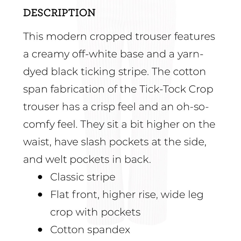 Cabi crop pants - Picture 3 of 3